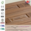 JHK-013 Projekt Unequal Blatt Tür MDF CARB Bubinga Furnier Materail Blatt